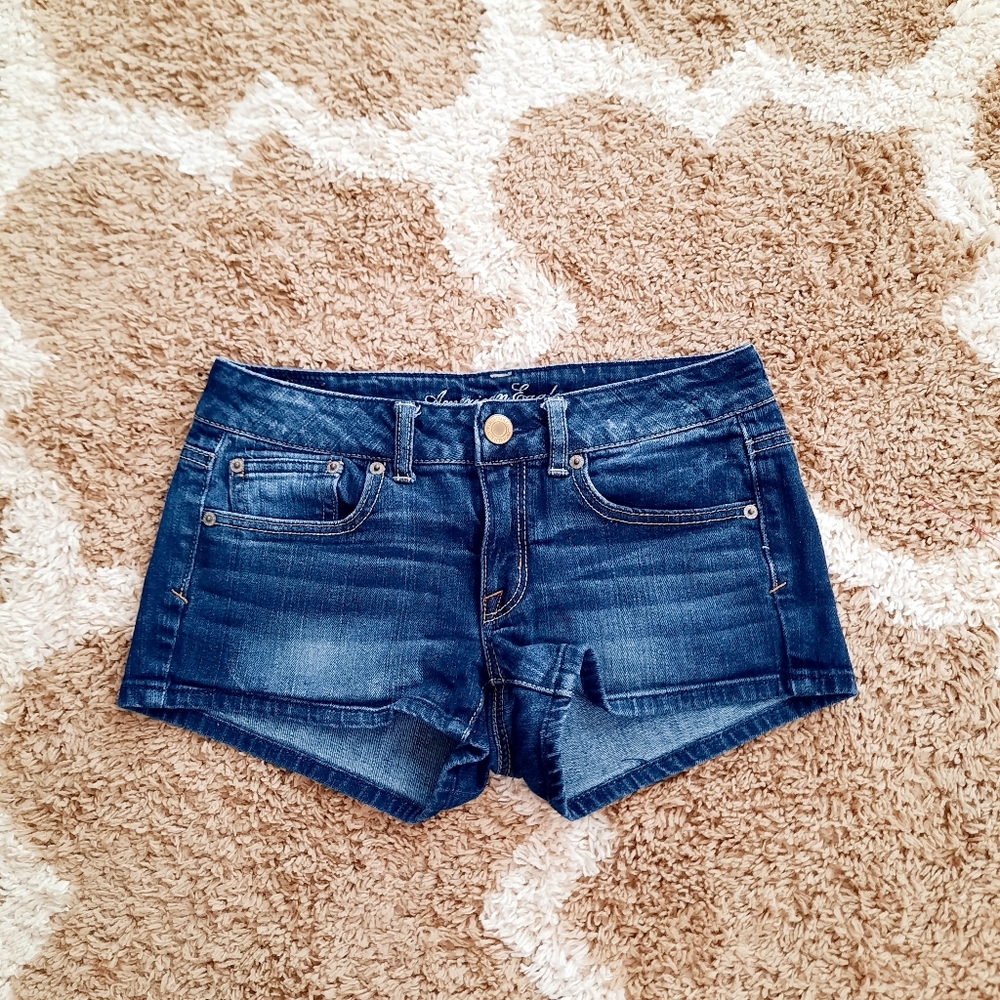 AMERICAN EAGEL👖DENIM SHORTS/LOW RISE